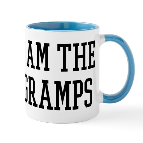 White/Blue Inside - I Am The Gramps Mug