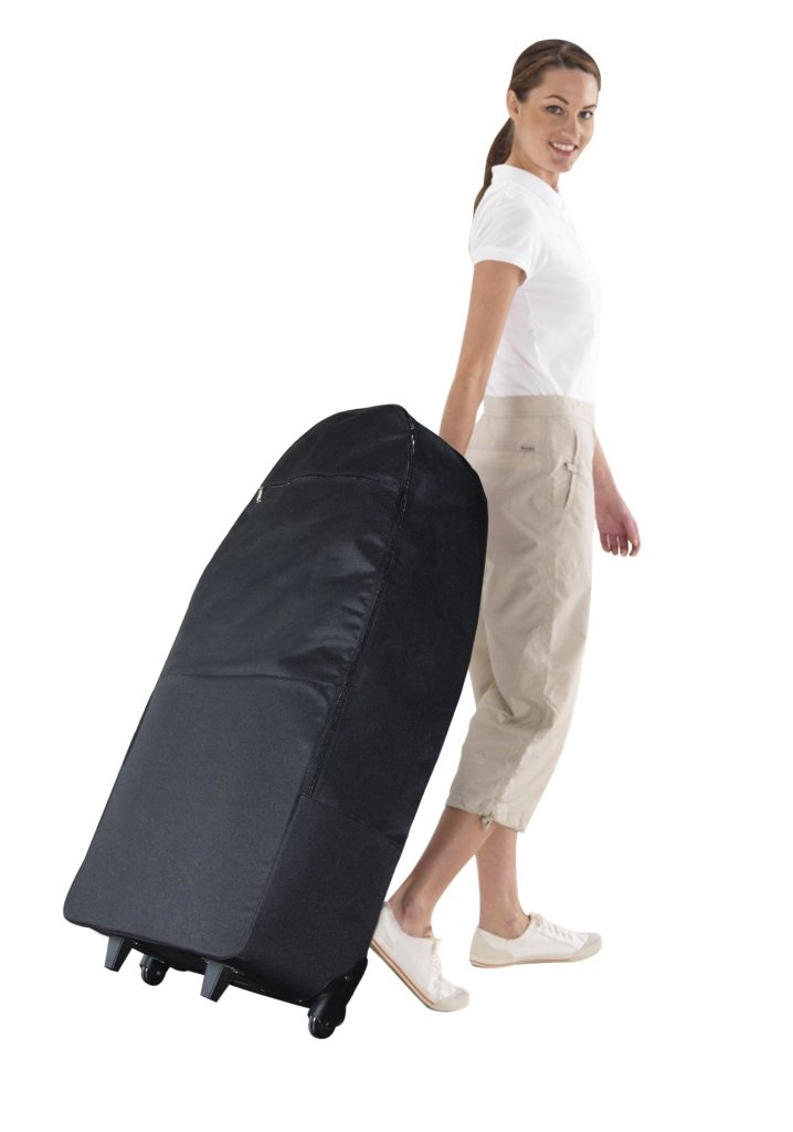 Professional Apollo Massage Chair with Wheeled Carrying Case - Portable Deep Tissue Massage for Home & Office Relaxation - Perfect for Therapists, Chiropractors, and Stress Relief