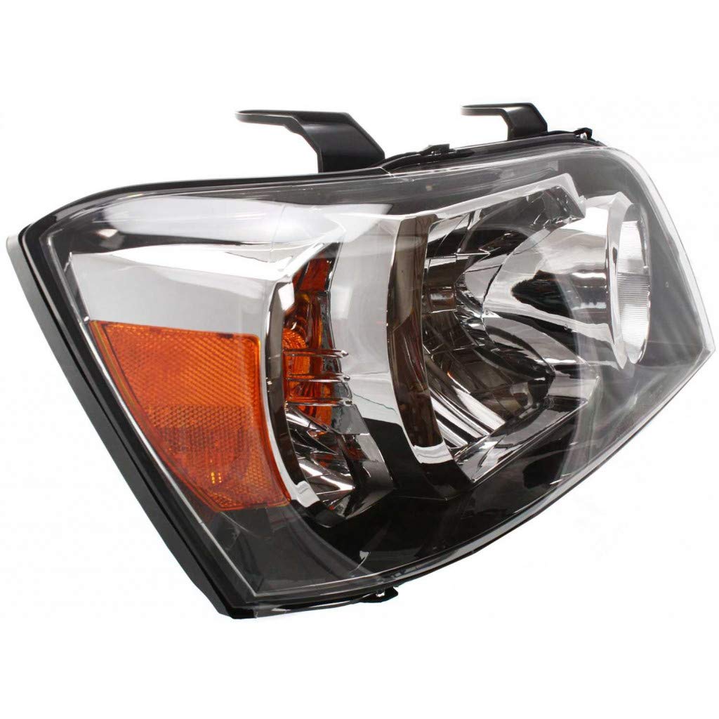 2007 Toyota Highlander Headlight Assembly Pair - Driver & Passenger Side (TO2518111 TO2519111 | 81170-48550 81130-48550) - Replacement Headlights for Improved Night Visibility & Safety Driving