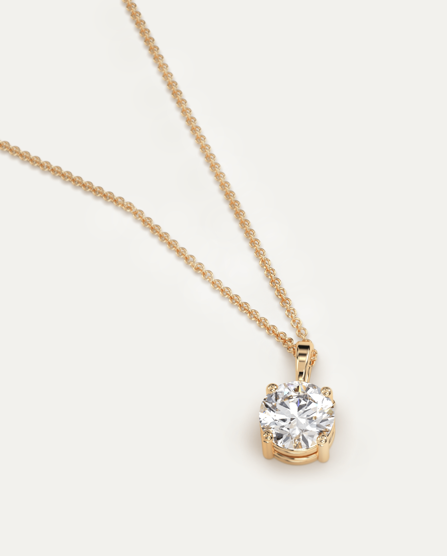 16K/18K Gold Diamond Pendant Necklace for Women - Elegant Jewelry Gift for Anniversary, Birthday & Special Occasions