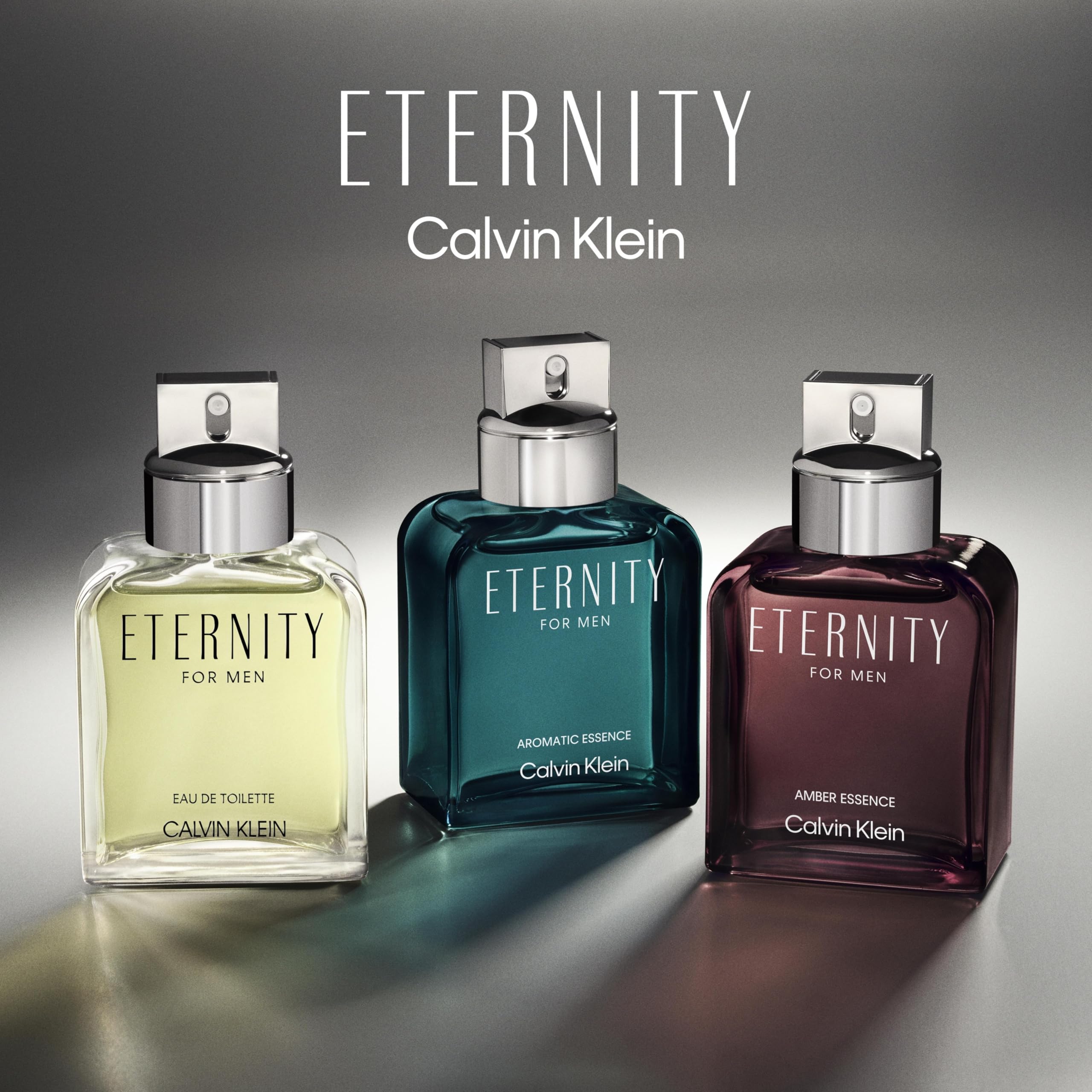 Calvin Klein Eternity Eau de Toilette for Men - Fresh Fougère Cologne with Mandarin, Sage, Cedarwood & Amber Notes - Long Lasting Fragrance Spray - Perfect for Daily Wear, Office & Date Night