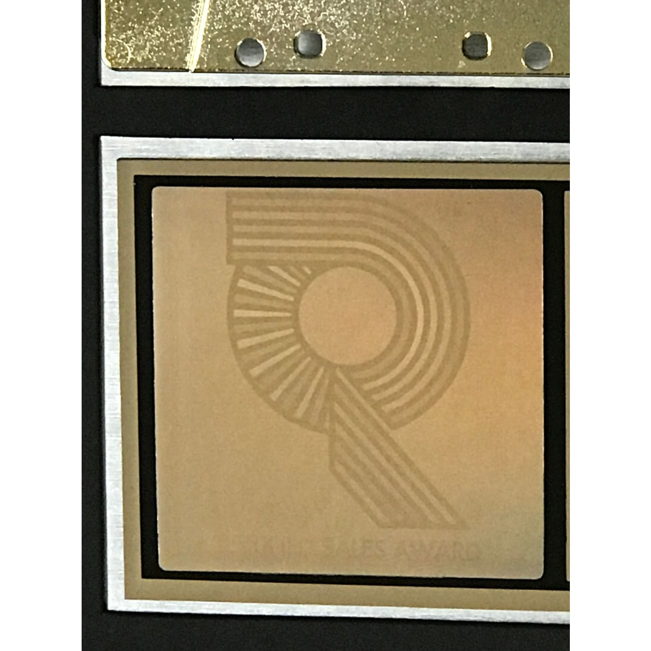Gerald Levert Groove On RIAA Gold Album Award - Certified Music Collectible for Fans & Memorabilia Enthusiasts - Perfect for Display in Home, Office, or Music Studio