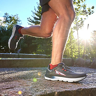 ALTRA Men's Provision 7 Running Shoes - Lightweight & Cushioned for Road Running - Dark Gray Color | Perfect for Marathon Training & Daily Jogging