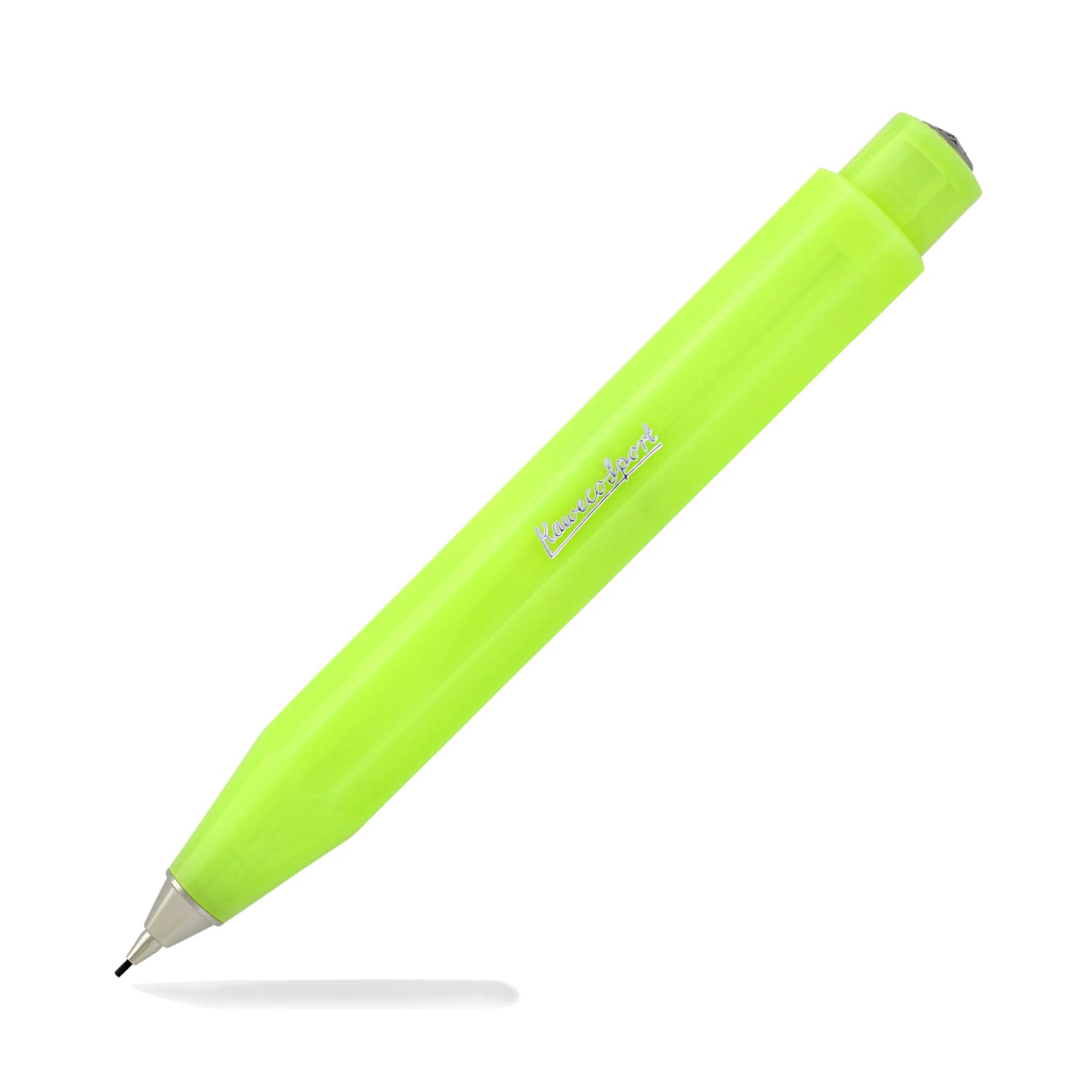 Kaweco Frosted Sport 0.7mm Mechanical Pencil - Lime Green | Drafting, Writing & Sketching for Artists, Students & Professionals
