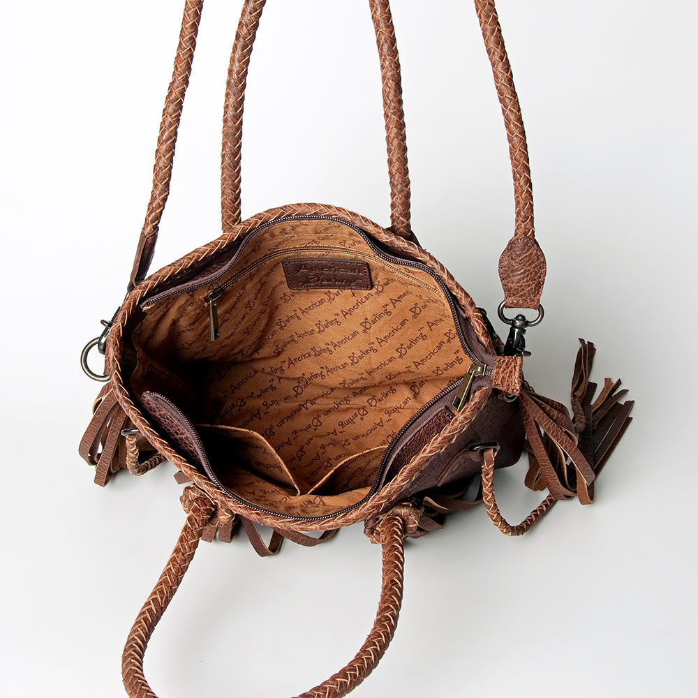 American Darling Genuine Leather Women's Western Handbag Purse - Stylish Crossbody Bag for Cowgirl Fashion & Rodeo Events