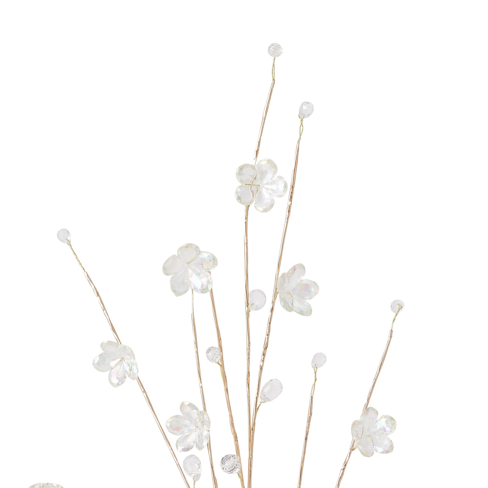 Aurora Flower Beads for DIY Art Plants - Handmade Decorative Beads for Home Decor, Wedding Centerpieces, and Craft Projects
