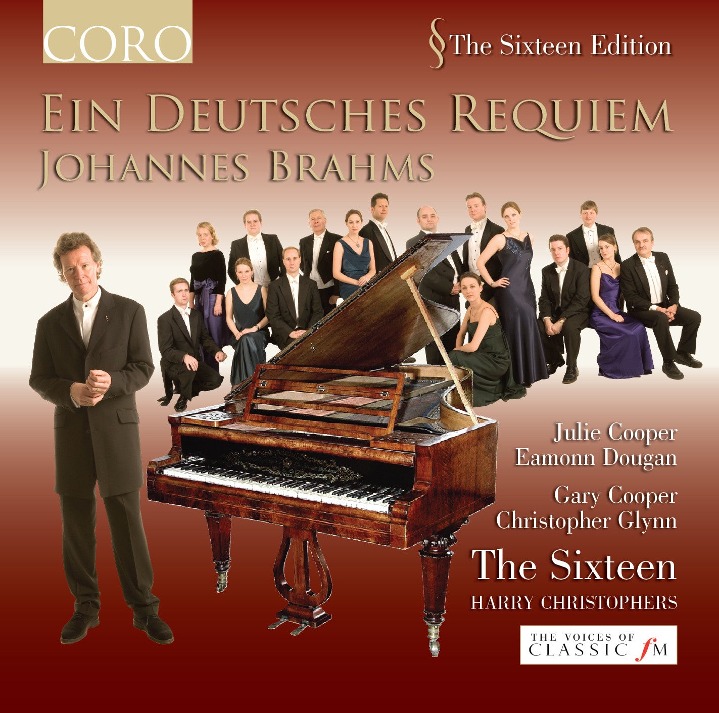 Brahms: A German Requiem Album by The Sixteen | Classical Choral Music for Funerals, Memorials & Sacred Performances