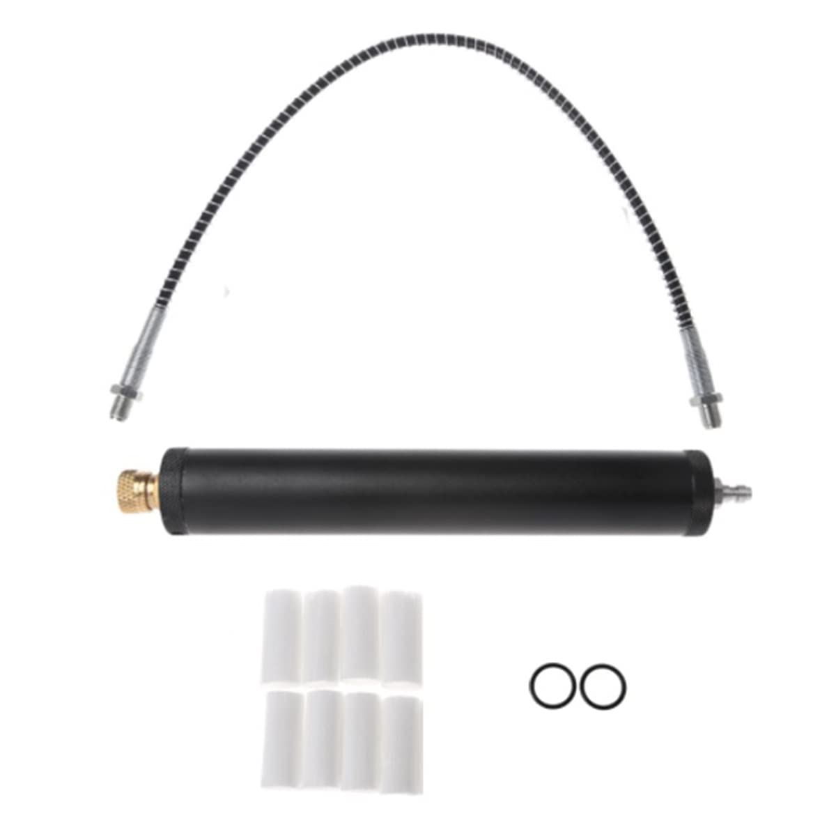 350mm Submersible Sump Pump with PCP Air Water Separator - 300 Bar 4500 PSI High Pressure Compressor Transfer Pump for Industrial & Home Use (Color: A) - Perfect for Water Drainage, Basement Flooding, and High-Pressure Air Systems