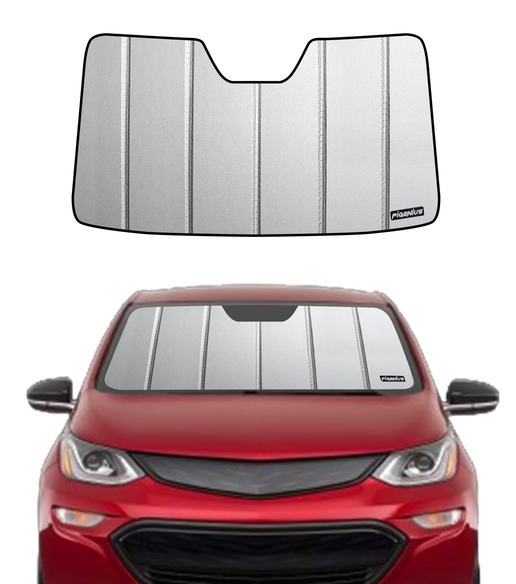 2017-2021 Chevrolet Bolt EV Car Windshield Sun Shade - UV Protection & Heat Shield for Summer Parking | Perfect for Road Trips & Daily Commute