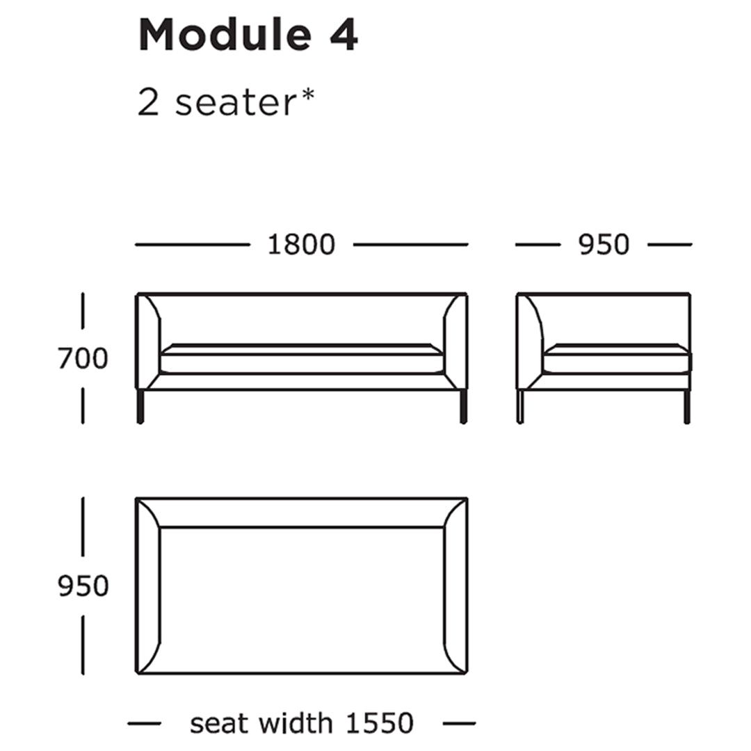 Modular Sofa Set with 8 Configurable Sections - Customizable Living Room Furniture for Modern Home & Office Spaces