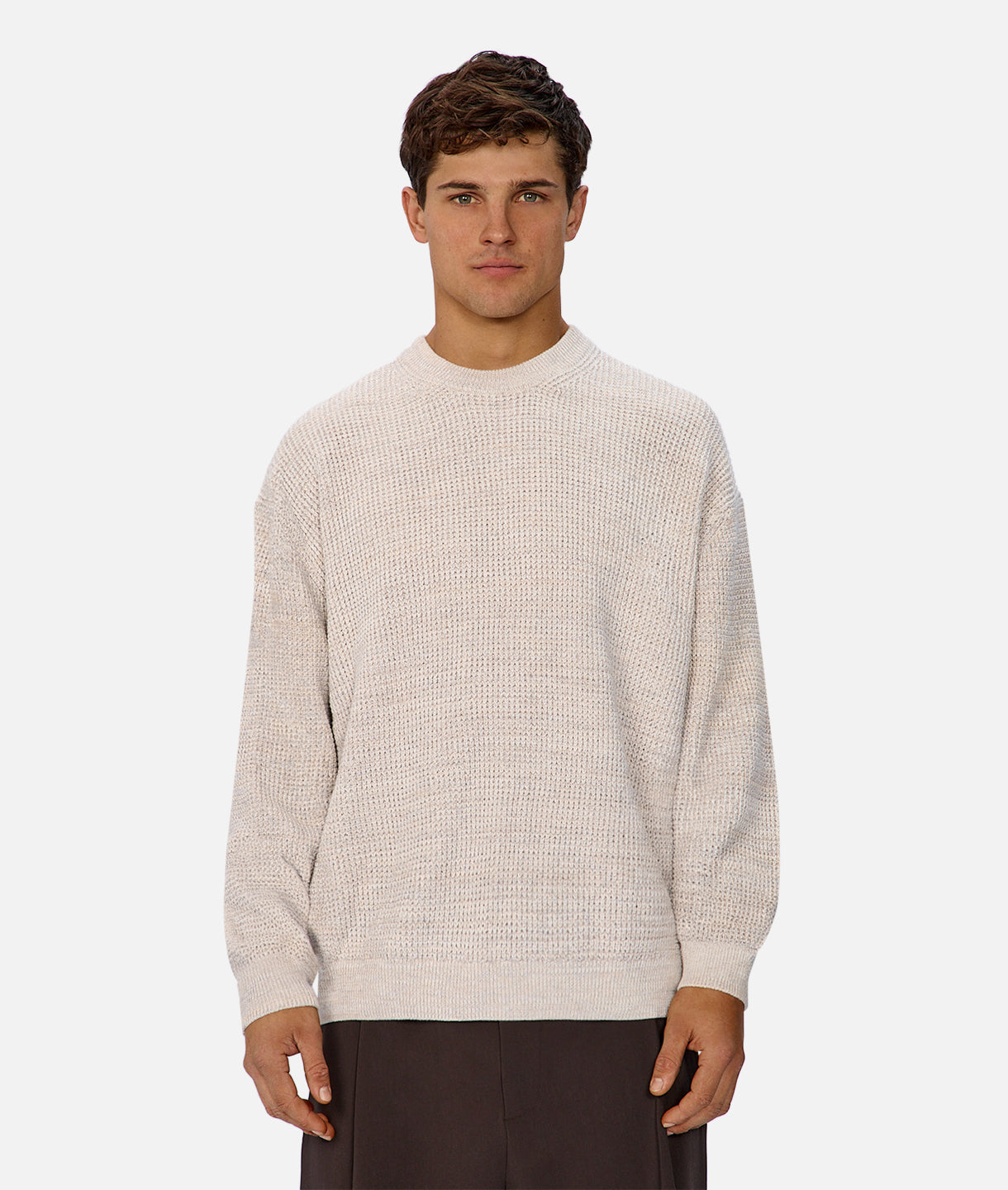 The Greenwood Knit Stone Wheat Marle Sweater - Cozy & Stylish Pullover for Fall & Winter | Perfect for Casual Outfits & Layering