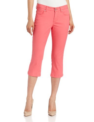 Liverpool Jeans Company Women's Colored Michelle Capri - Stretch Denim Pants for Casual Wear & Summer Outfits | Comfortable Slim Fit Jeans for Everyday Style