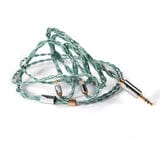 Premium DD ddHiFi BC125A OCC Silver Plated Litz Earphone Cable - 3.5mm Plug with MMCX/2Pin 0.78/QDC/T2 Connectors for Audiophiles | Perfect for Studio Monitoring, Gaming & Hi-Fi Music Listening