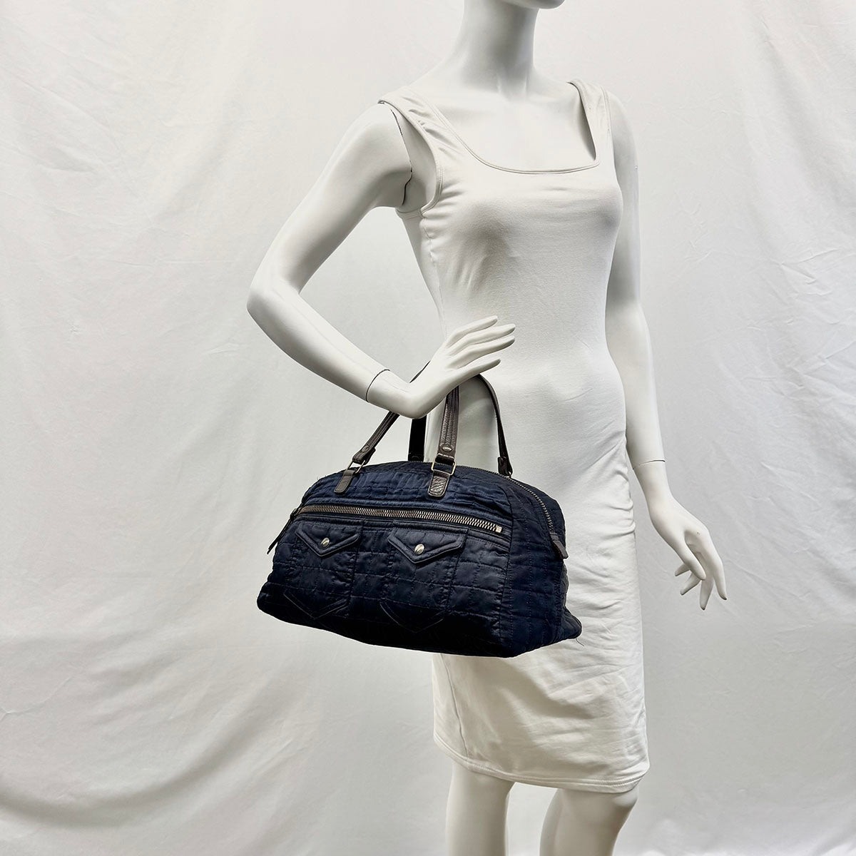Miu Miu Leather Handle Bag for Women - Stylish Shoulder & Crossbody Purse - Perfect for Work, Travel & Everyday Use