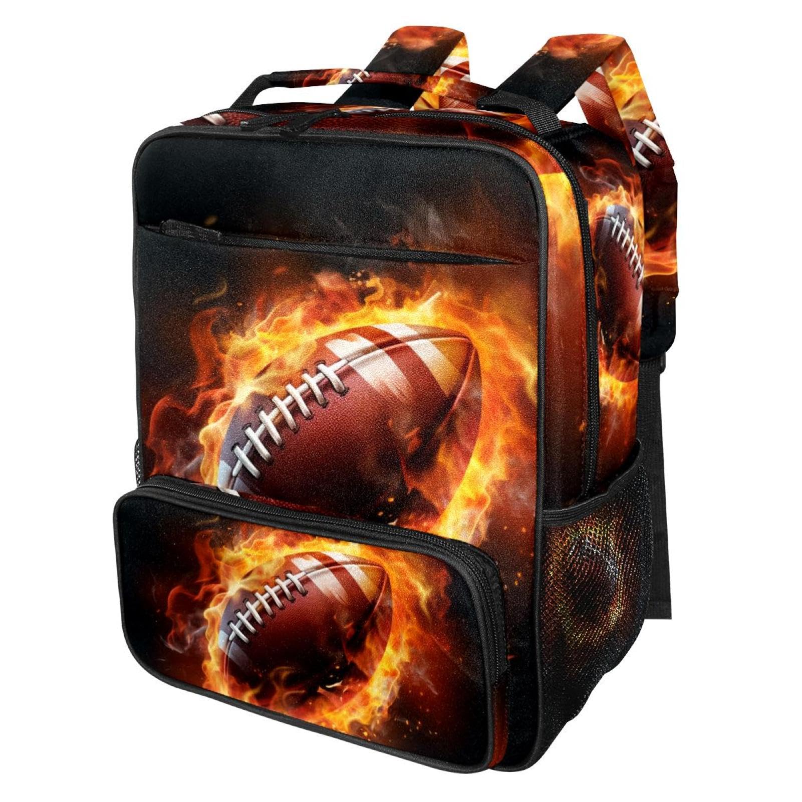 Best Travel Backpack for Men & Women - Durable & Stylish for Commuting, Hiking & American Football Games - Perfect for Work, School & Outdoor Adventures