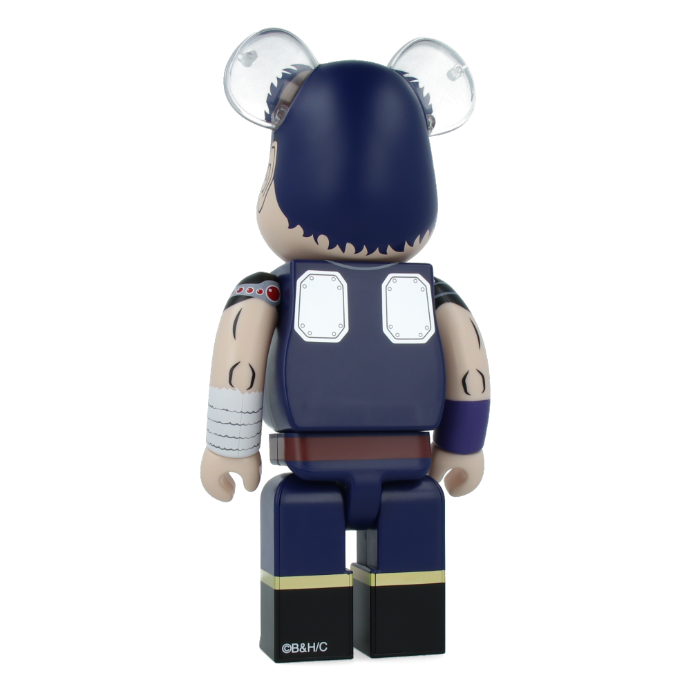 400% Bearbrick Kenshiro Collectible Vinyl Art Toy - Fist of the North Star Anime Figure for Display & Decoration | Perfect for Anime Fans, Home Office Decor & Gift Giving