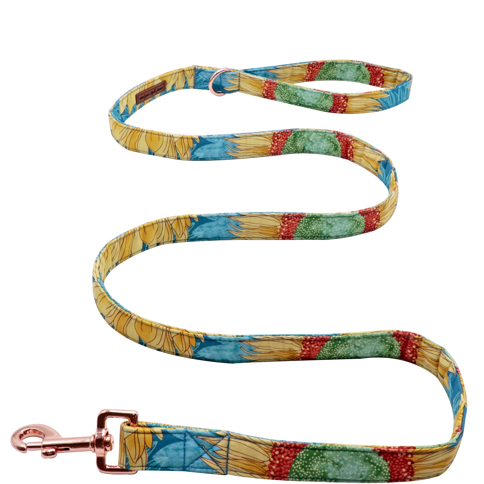 Premium Strong Flower Dog Leash - Durable Puppy Leash with Welded D-Ring & Comfort Handle for Small Dogs - Perfect for Walks, Training, and Outdoor Adventures
