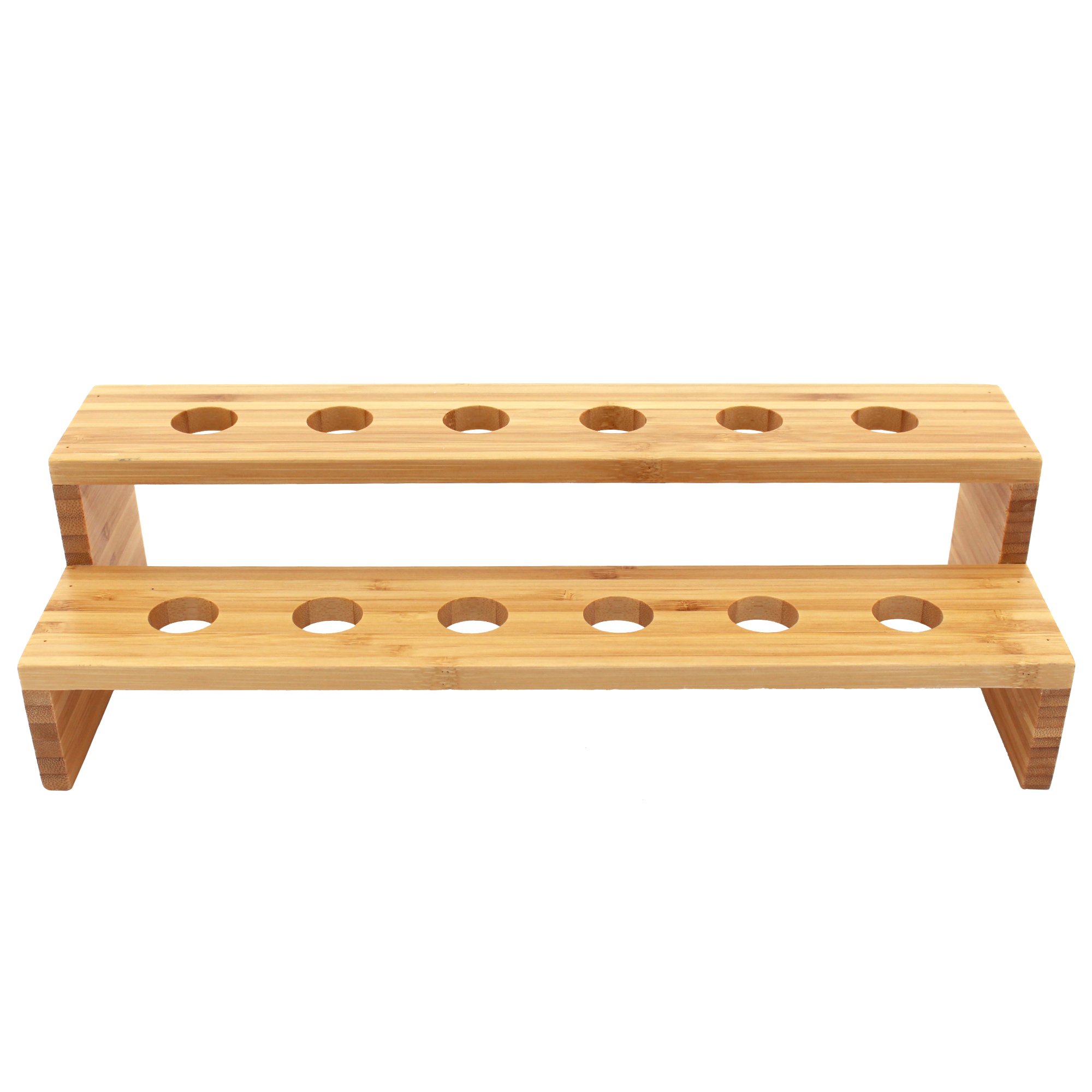 Natural Bamboo Food Cone Display Stand - 13