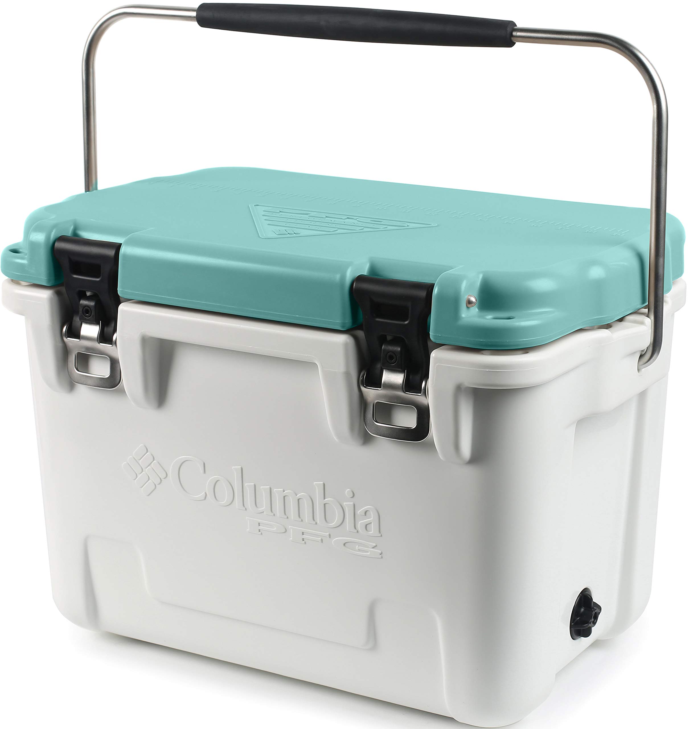 Columbia PFG High Performance Roto Cooler with Microban Protection - Insulated Fishing Cooler for Boating, Camping & Outdoor Adventures - Keeps Drinks Cold for Hours