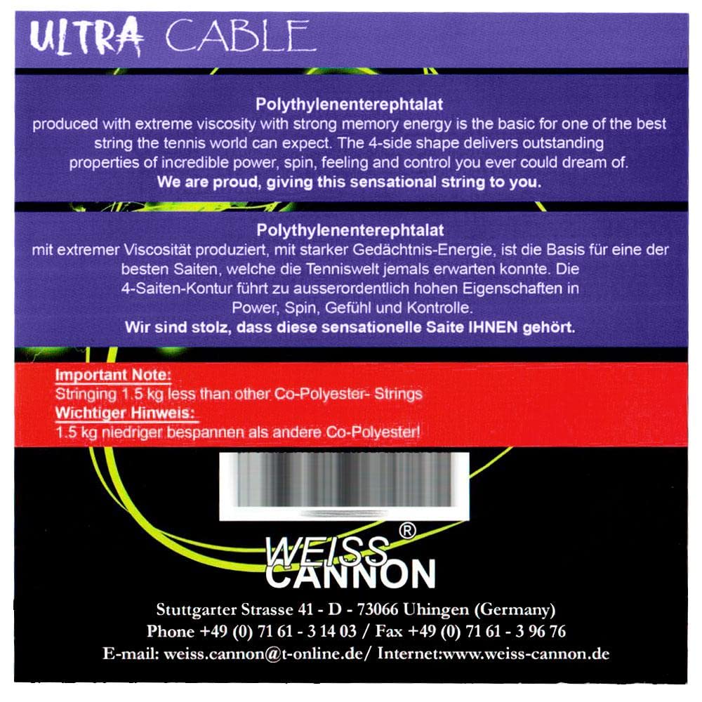 Ultra Cable 17 (1.23) String - High Performance Braided Rope for Outdoor, Camping, Hiking & DIY Projects