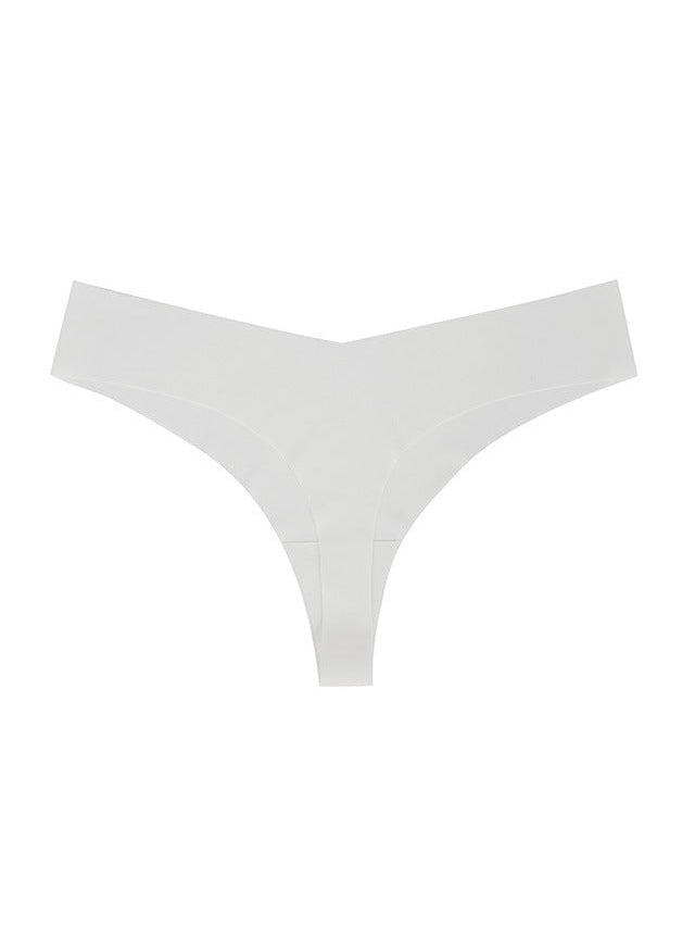 ZASUWA Women's Seamless V-Shape Waisted T-Back Underwear - Sexy Comfortable Lingerie for Everyday Wear & Special Occasions