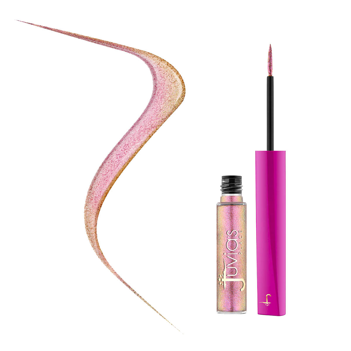 Afrogalactic Glitter Eyeliner - Vibrant Long-Lasting Liquid Eye Makeup for Parties, Festivals & Cosplay | Waterproof & Hypoallergenic