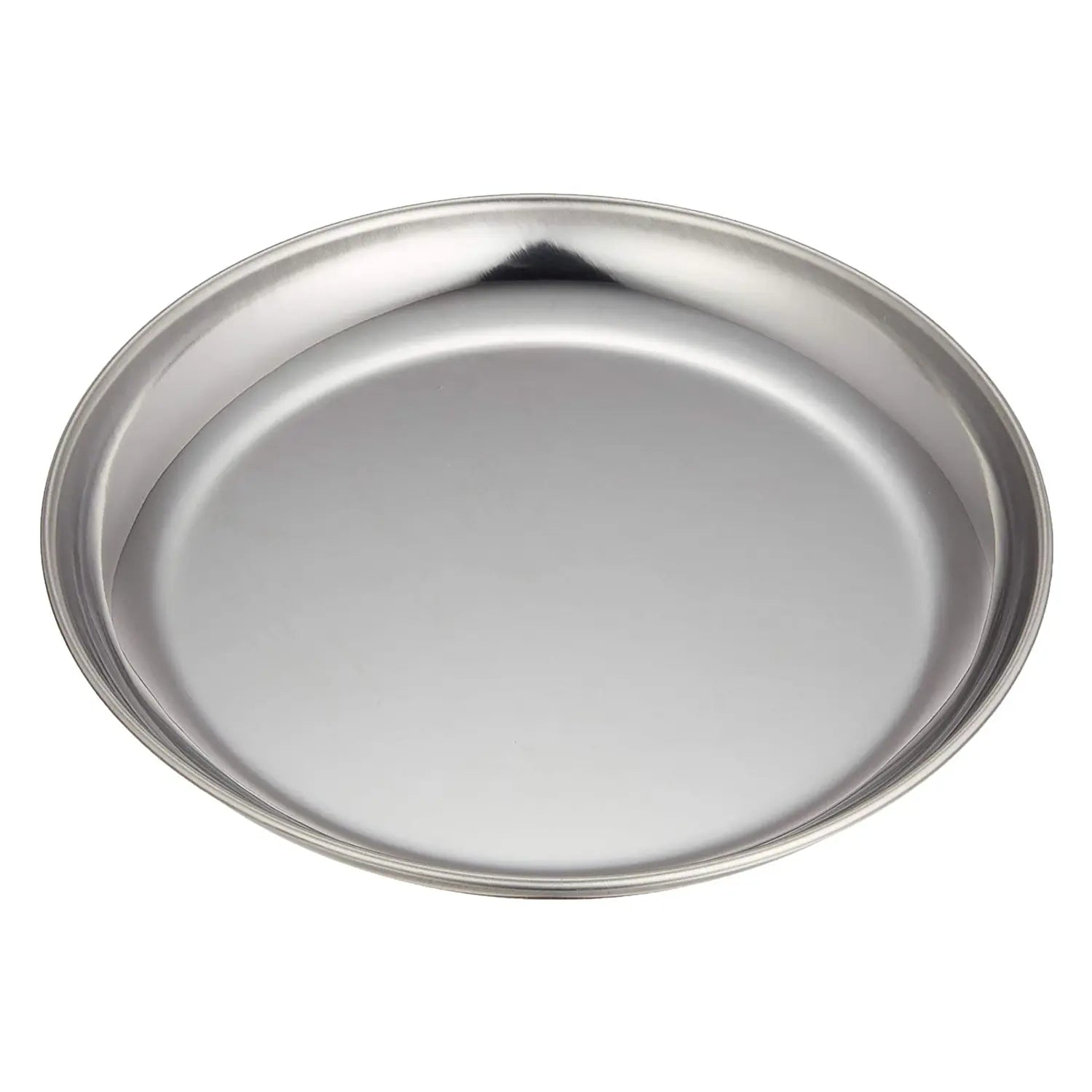 Premium EBM Stainless Steel Lunch Plate - Durable & Eco-Friendly Food Container for School, Office & Picnic - BPA-Free Meal Tray for Kids & Adults