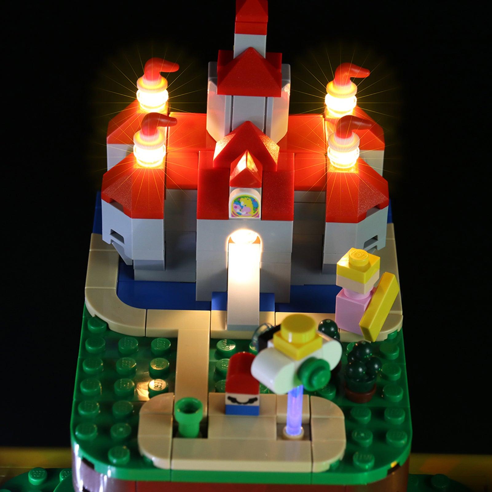 Best Light Kit for LEGO Ideas Super Mario Question Block 71395 - DIY Lighting Set for LEGO Builders & Collectors - Perfect for Home Display & Gaming Room Decor
