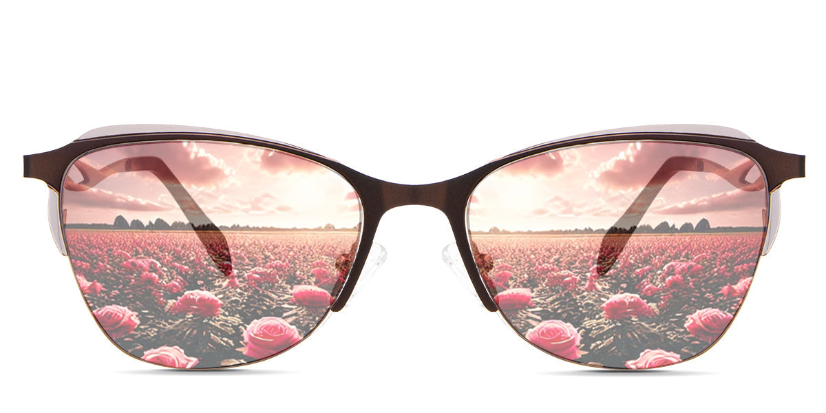 Lux Women's Prescription Tinted Glasses - Stylish & UV Protection for Driving, Reading & Outdoor Activities
