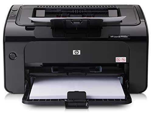 HP LaserJet Pro P1102w Wireless Laser Printer (CE658A) - Renewed | Fast Printing for Home & Office | Compact Design for Small Workspaces