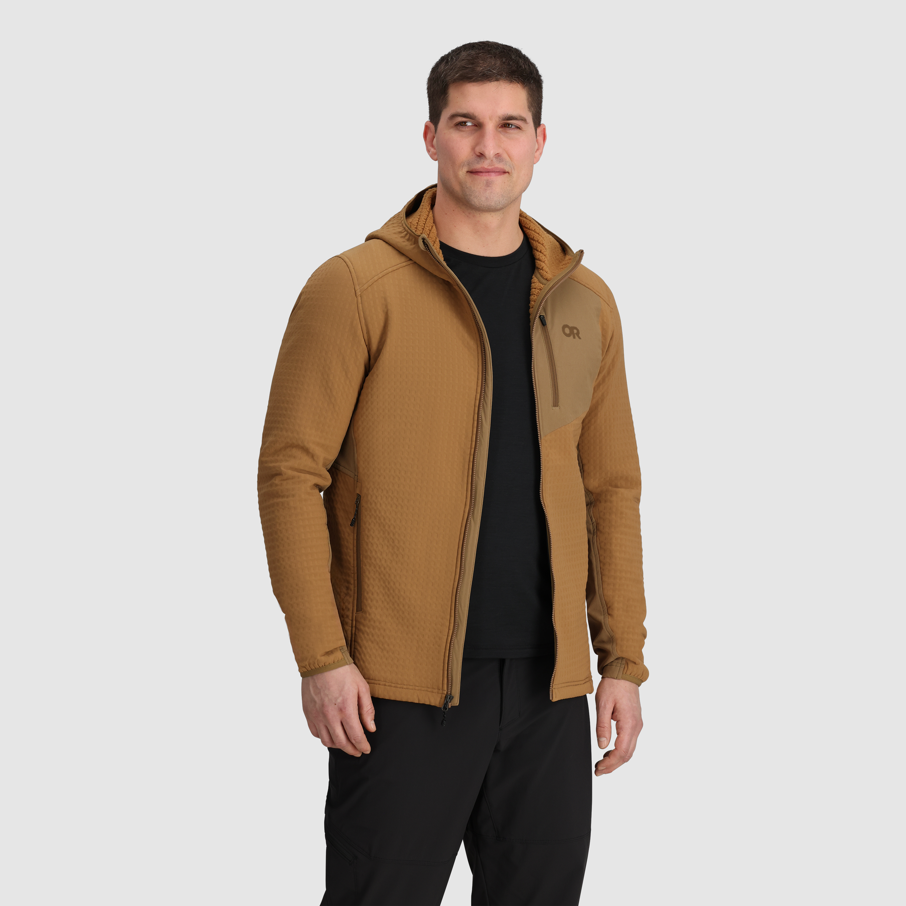 Men's Vigor Plus Fleece Hoodie - Soft Warm Winter Pullover with Kangaroo Pocket | Perfect for Outdoor Activities, Hiking & Casual Wear