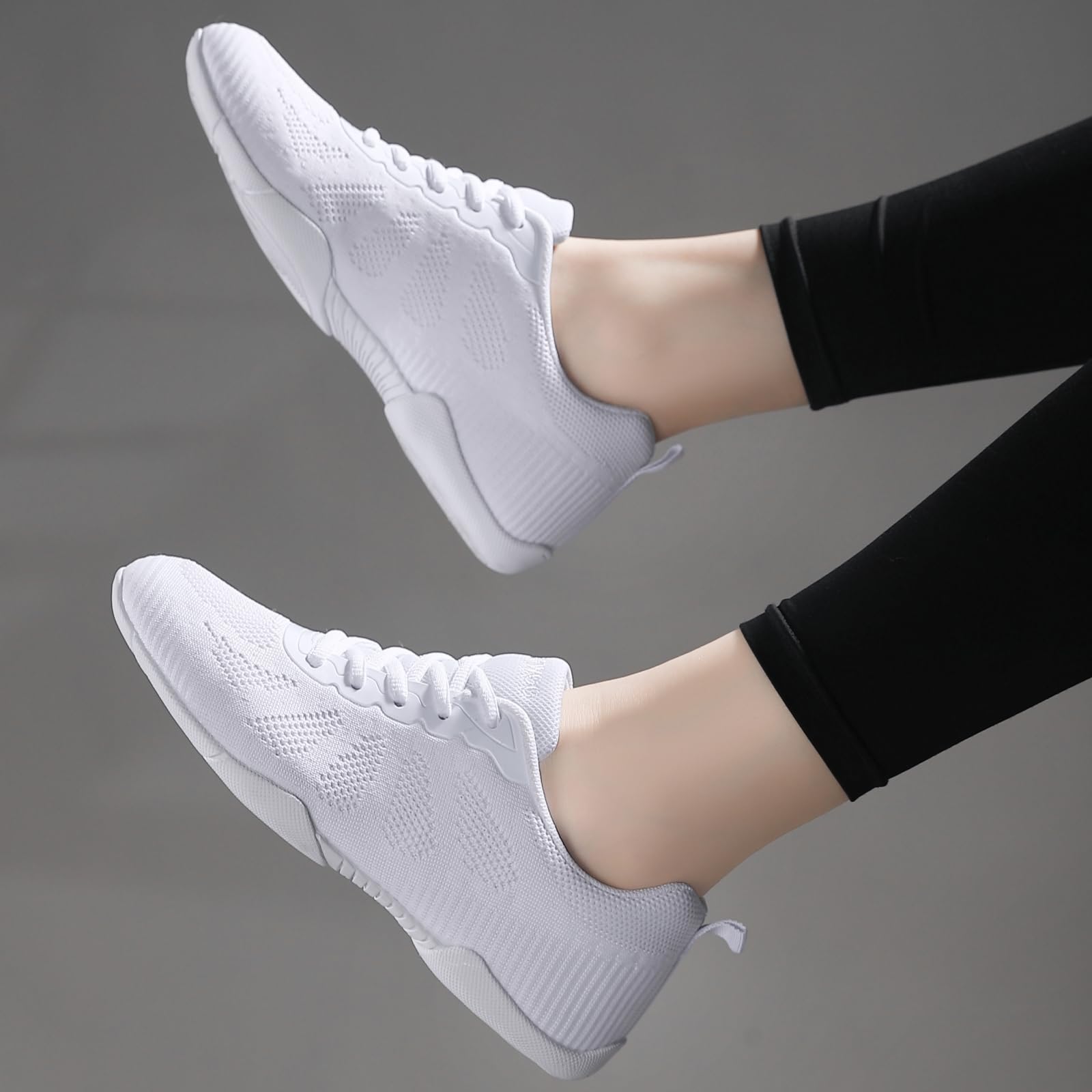 Cheer Shoes for Girls - Women's Dance Sneakers for Hip Hop, Tennis, Training & Competition - Youth Athletic Tumbling Shoes for Performance & Practice - Perfect for Cheerleading, Gym Workouts & Dance Classes