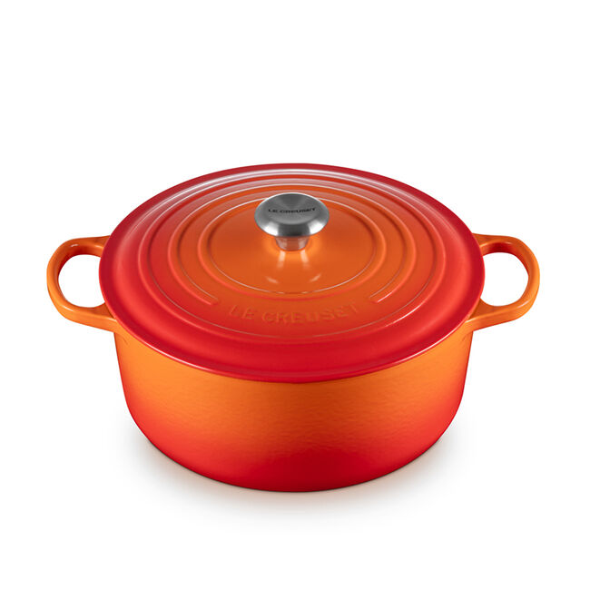 LE CREUSET Enameled Cast Iron Dutch Oven 6.7 Quart (7.1L) - Perfect for Braising, Baking & Slow Cooking Soups, Stews & Bread