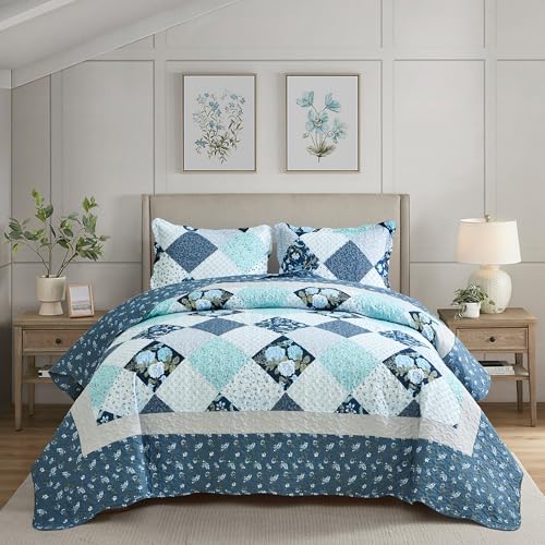 7-dark Blue/White/Light Blue