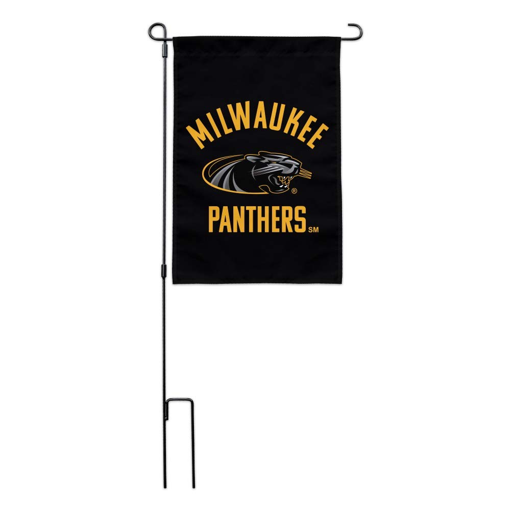 University of Wisconsin Milwaukee Official Panthers Garden Flag - College Team Spirit Outdoor Decor for Yard, Lawn & Tailgating Parties