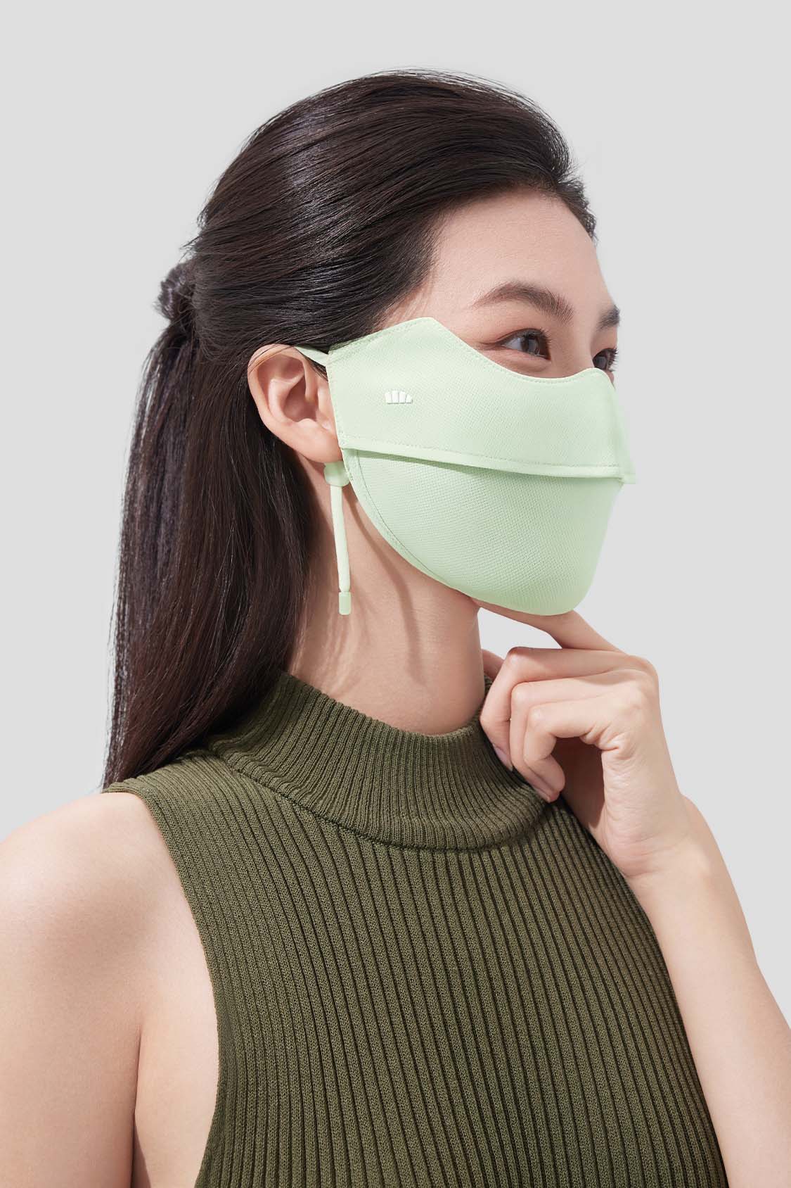Airyface UPF50+ Sun Protection Face Mask for Women - Lightweight & Breathable UV Protection for Outdoor Activities, Running, Hiking, and Travel