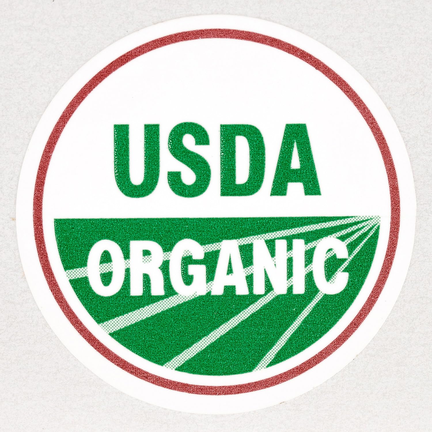USDA Certified Organic Labels - 1 Inch Round Stickers (1000 Labels per Roll, 16 Rolls) - Perfect for Food Packaging, Bottle Sealing & Product Certification
