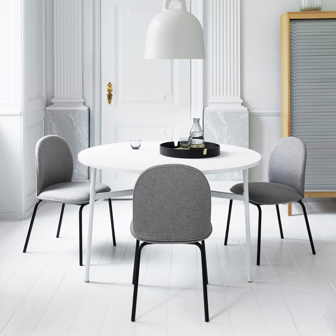 Modern Ace Dining Chair - Sturdy Wooden Kitchen Chair with Upholstered Seat - Perfect for Dining Room, Kitchen, and Home Office Use