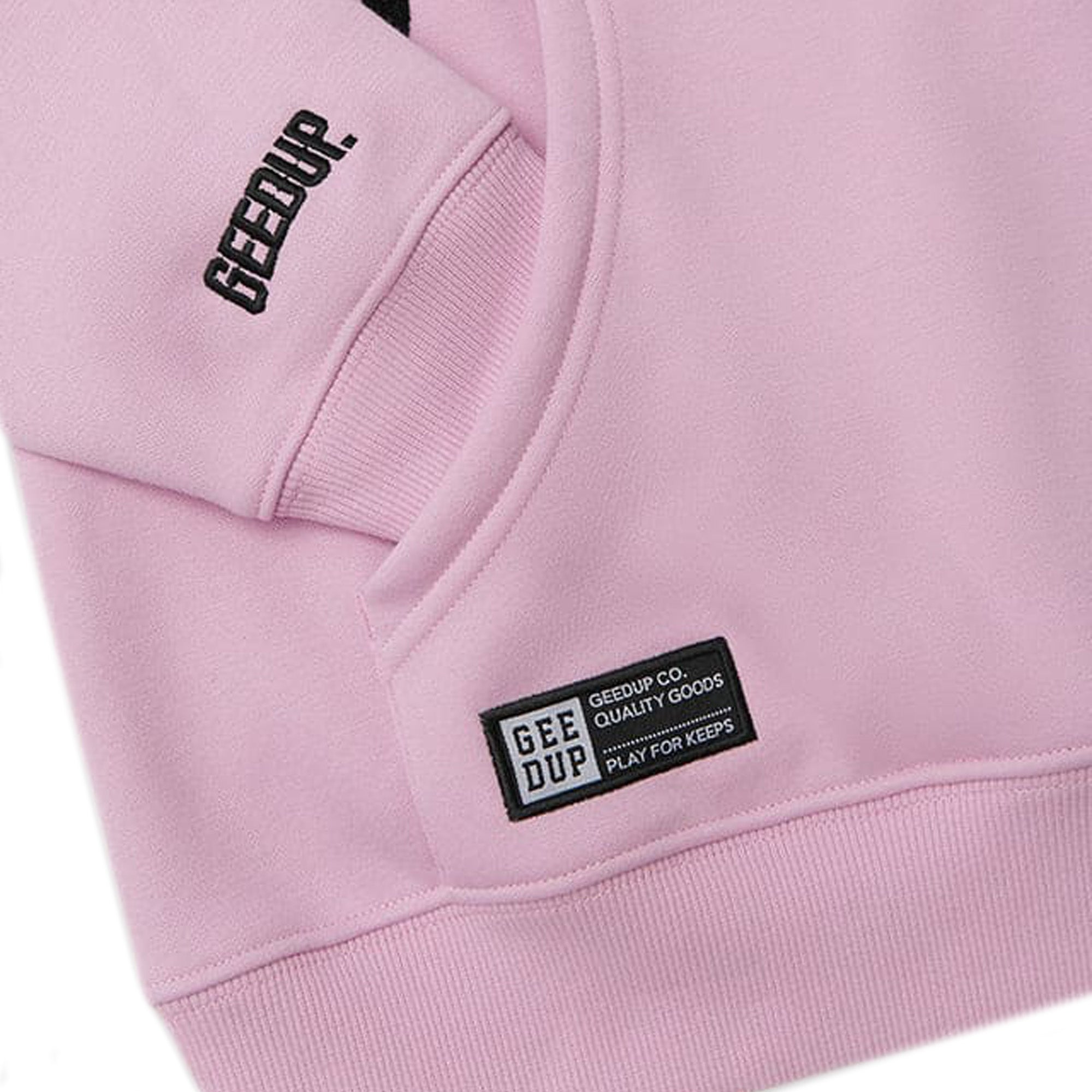 Geedup Handstyle Hoodie 'Lavender & Black' 2025 - Trendy Streetwear Pullover for Men & Women | Perfect for Casual Outfits, Gym Wear & Urban Fashion