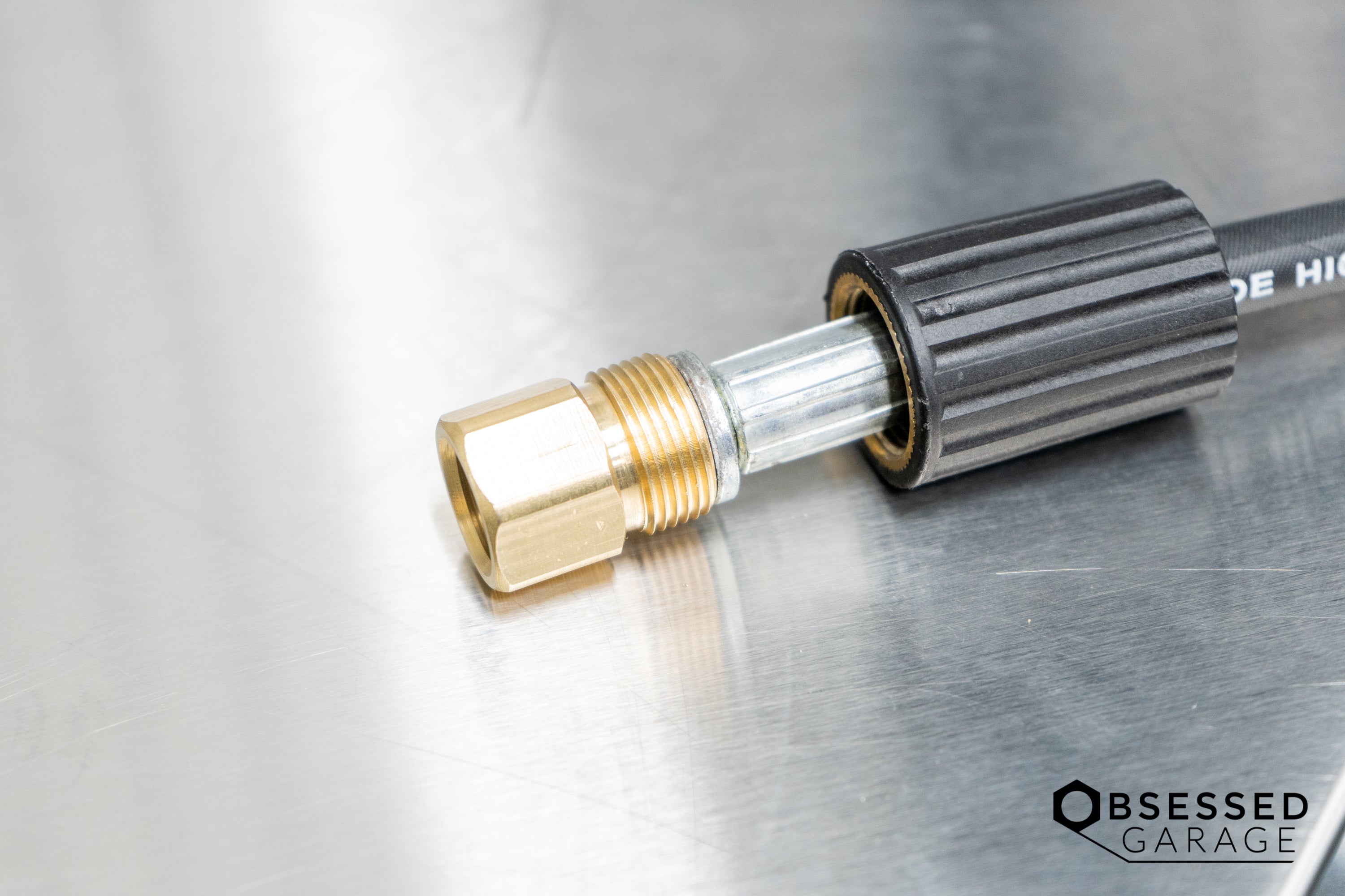 M22 Male (15mm) to 3/8 Female NPT Adapter Fitting - Brass Pipe Connector for Air, Water & Gas Lines - Perfect for Plumbing, Hydraulic & Pneumatic Systems