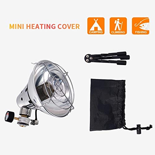 Upgraded Portable Outdoor Gas Heater - Propane/Butane Camping Heater with Stand for Tent, Fishing & Hunting | Perfect for Patio, Backyard & Winter Outdoor Activities