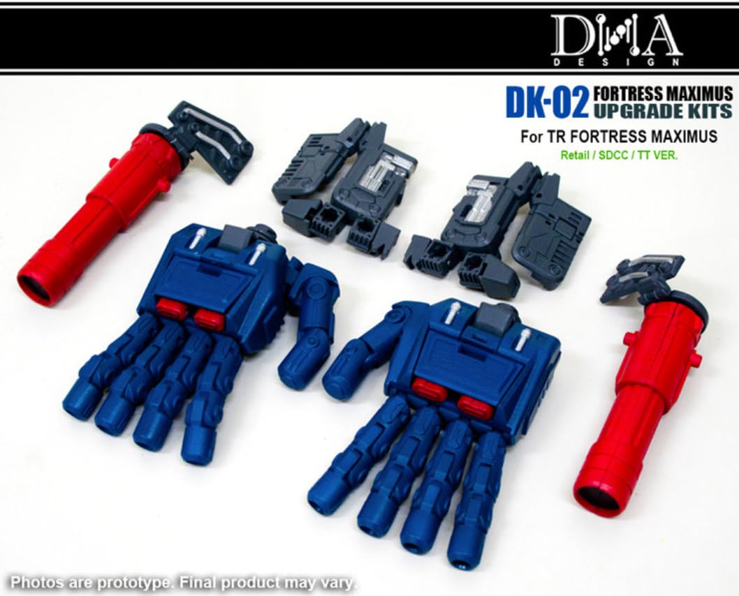 ZYTOYS DK-02 DNA Upgrade Kit for Action Figures - Replacement Parts & Accessories Set | Perfect for Customizing Collectible Model Toys & Enhancing Display Scenes