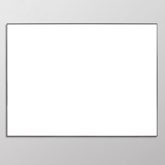 Premium Ceramic Steel Whiteboard - Magnetic Dry Erase Board for Office, Classroom & Home Use - Durable & Easy to Clean White Board for Presentations & Notes
