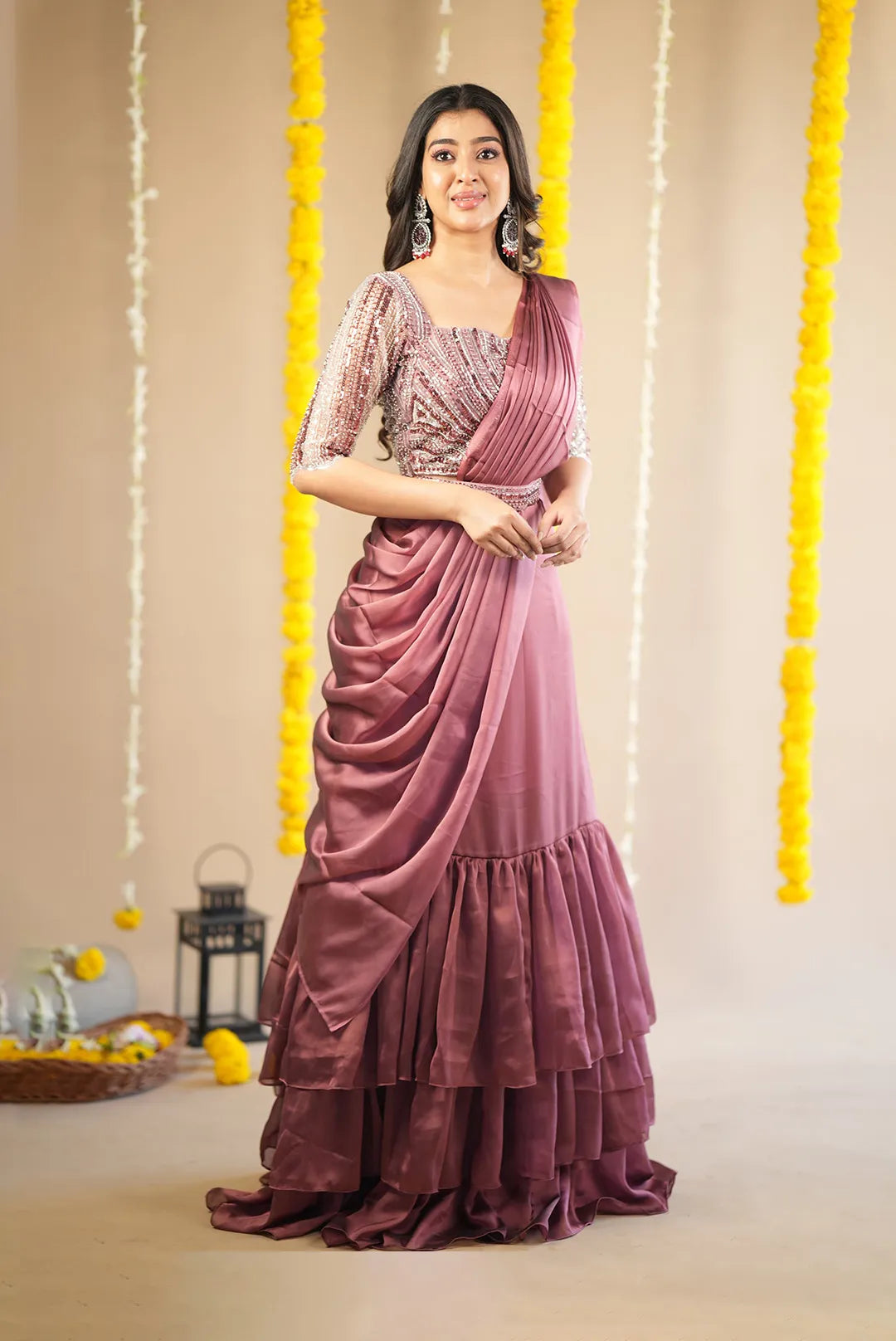 Charvi Premium Designer Drapewear - Elegant Home Decor & Window Curtains for Living Room, Bedroom, and Office | DD611