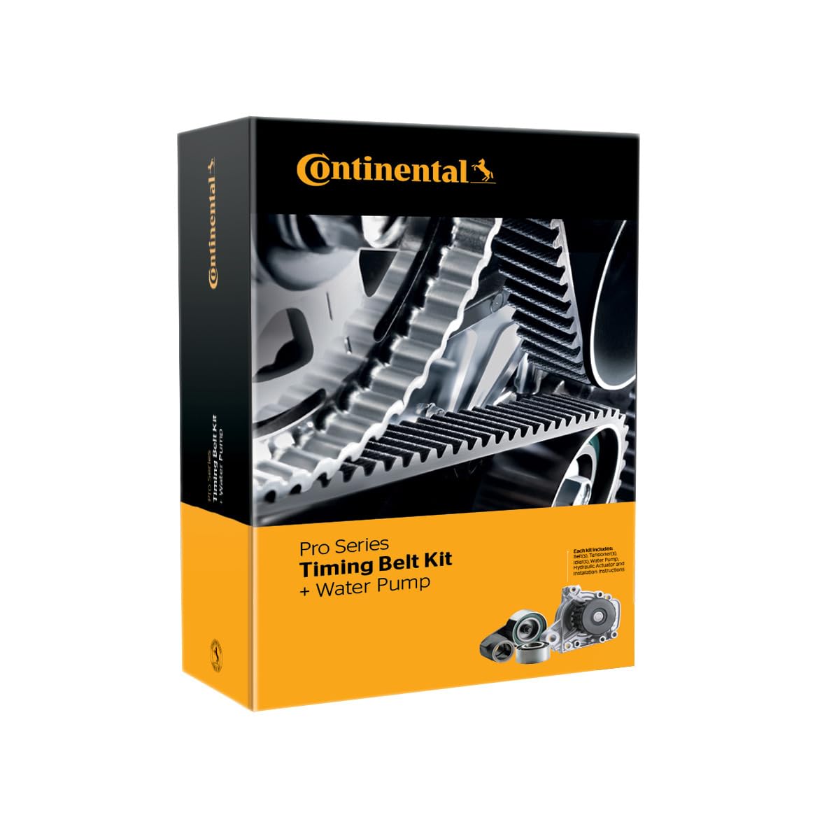 Continental TB295LK2 Pro Series Timing Belt Kit with Water Pump - High-Performance Replacement for Smooth Engine Operation | Perfect for Honda, Toyota, Acura Vehicles | DIY Mechanic & Professional Use