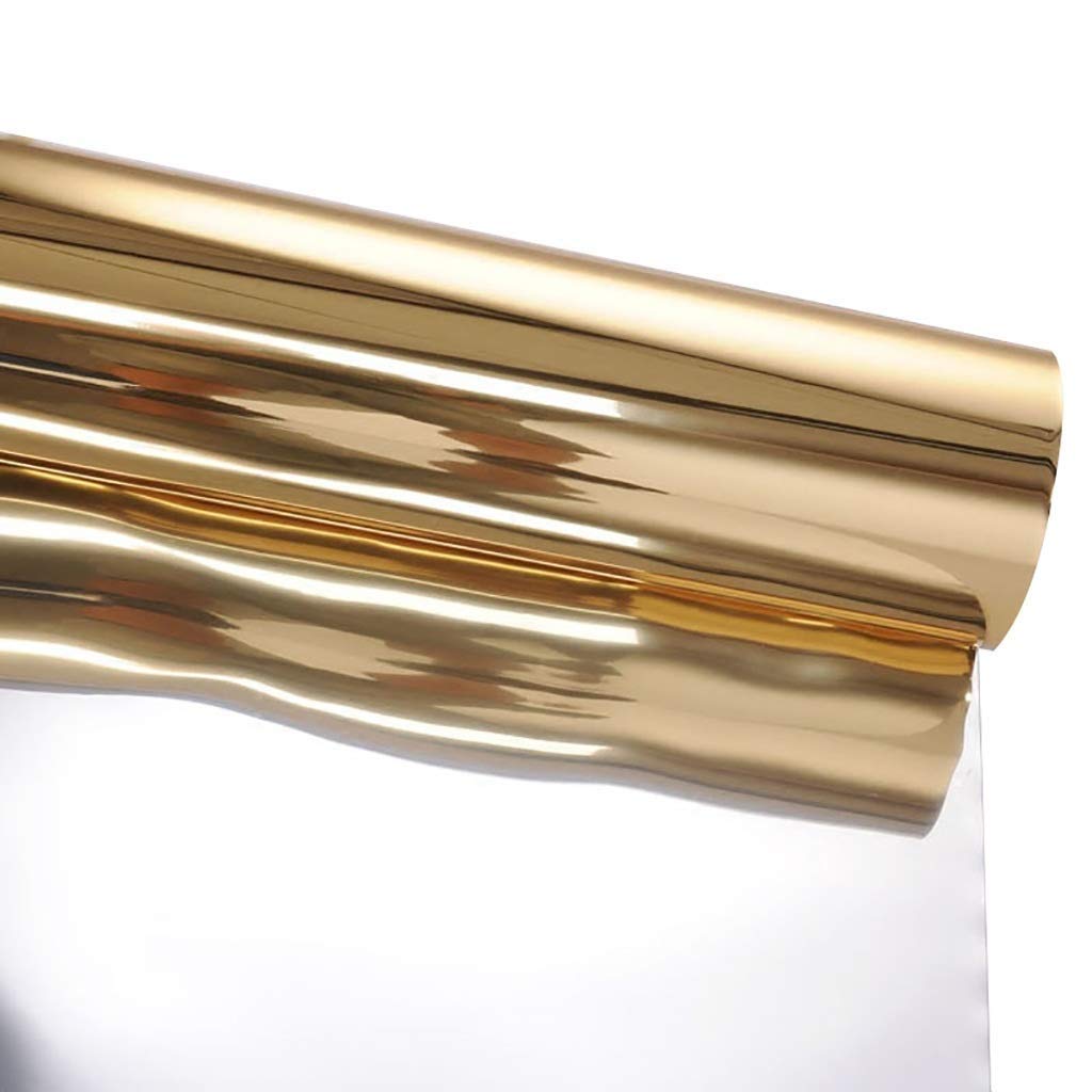 5ft x 100ft Mirrored Aisle Runner - Double Sided Gold Carpet Roll for Weddings, Events & Parties | Perfect for Hotels, Bars, Church Ceremonies, Exhibitions & Special Occasions