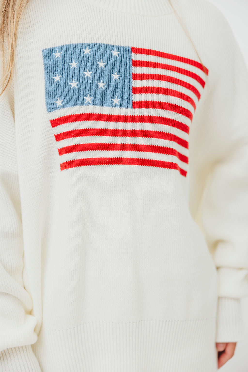 American Honey White Sweater - Soft & Cozy Knit Pullover for Women | Perfect for Fall & Winter Outfits