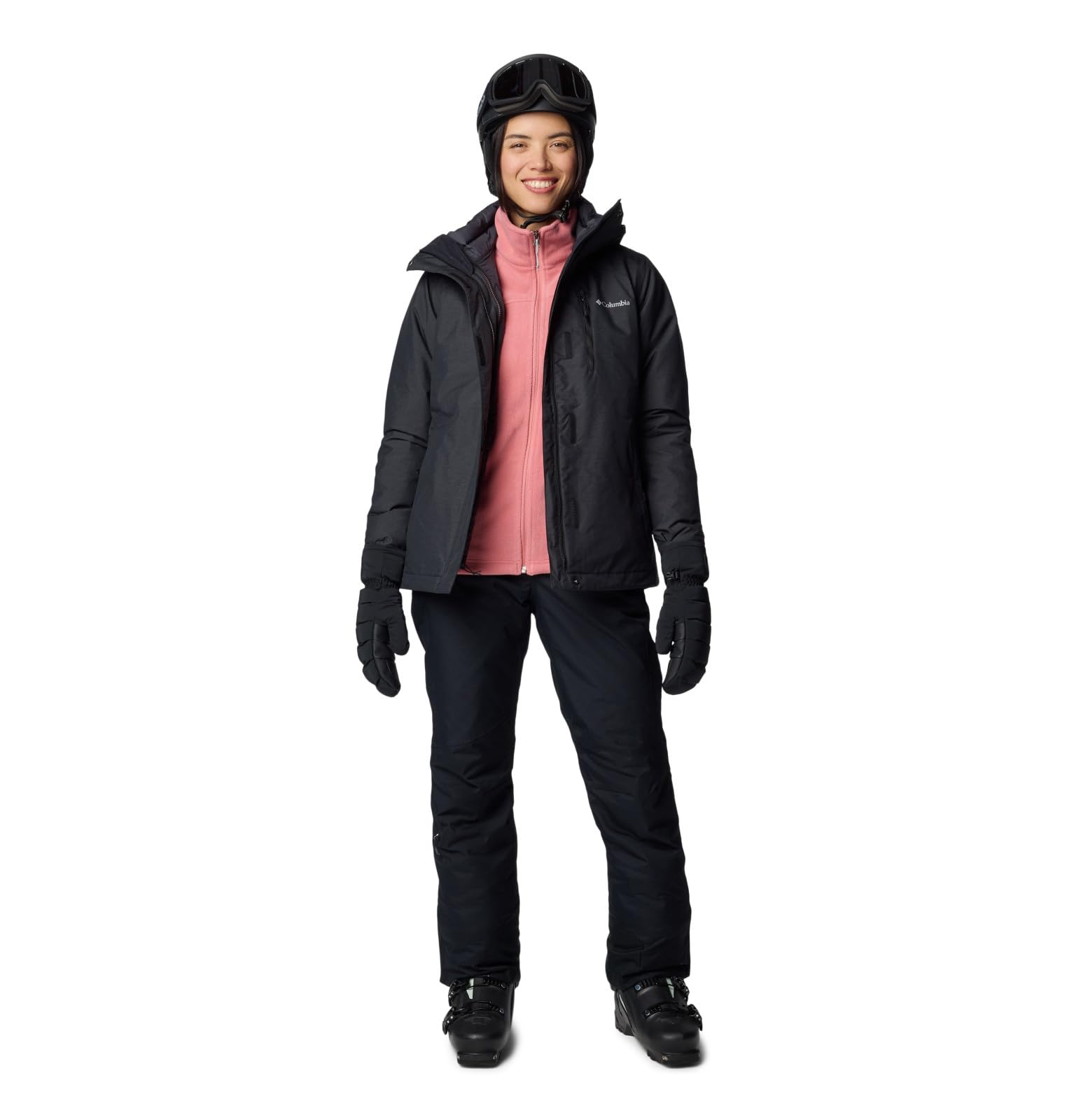 Columbia Women's Whirlibird V Interchange Jacket - Waterproof, Windproof & Breathable 3-in-1 Ski Jacket for Cold Weather | Perfect for Skiing, Snowboarding & Winter Outdoor Activities