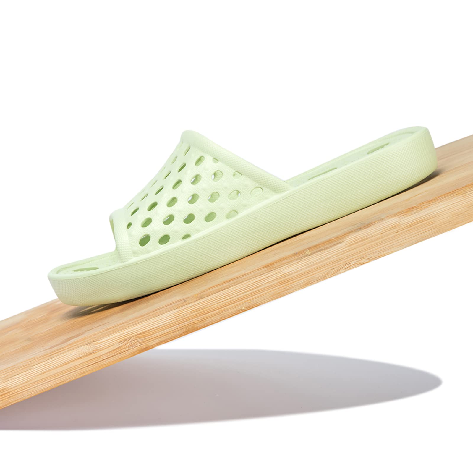 Non-Slip Quick-Drying Shower Sandals for Women & Men - Bathroom, Beach & Pool Slides with Drain Holes - Perfect for Gym, Spa, Dorm & Travel