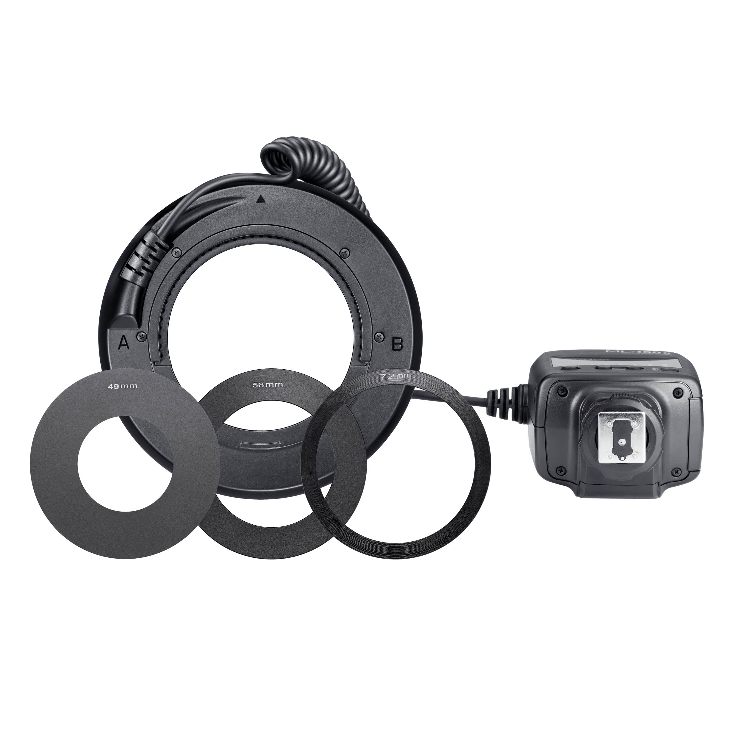 ML 150 II Macro Ring Flash with 8 Lens Adapters for DSLR Cameras - Perfect for Jewelry, Insect & Flower Photography Close-Up Shots